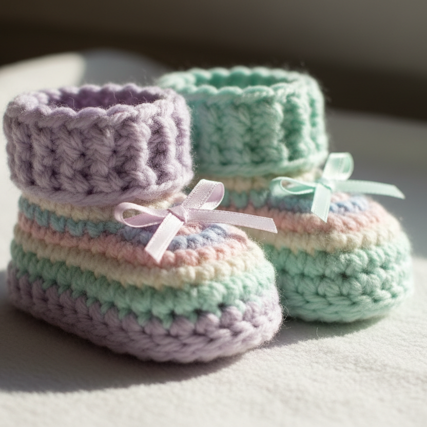 Newborn Organic Booties
